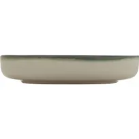 product of Heart & Soul 801192441000103 Round Deep Rim Porcelain Platter, 9.5" Diameter, Avocado, 6/Case