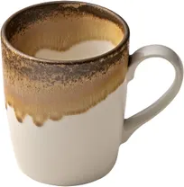 product of Heart & Soul 801562541000102 China Mug 8.5 Oz Porcelain Cumin 2.95" L x 2.95" W x 3.74" H - 6/Case