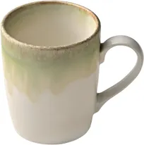 product of Heart & Soul 801562541000104 China Mug, 8.5 oz Porcelain, Thyme Finish, 2.95"x2.95"x3.74" - 6/Case