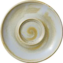 product of Heart & Soul 801693441000100 Round Porcelain Saucer 6.1" Diameter Breeze Finish, 6.0"-6.49" - 6/Case