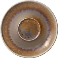 product of Heart & Soul 801693441000101 Round Porcelain Saucer, Oyster, 6.1" Dia x 0.87" H - 6/Case