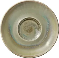 product of Heart & Soul 801693441000104 Round Porcelain Saucer Thyme, 6.1" Diameter x 0.87" Height - 6/Case