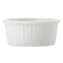 product of Libbey 840-901-112 China Ramekin, 1.5 oz (2½" Dia x 1⅛" H) Bright Porcelain Edge - 48/Case