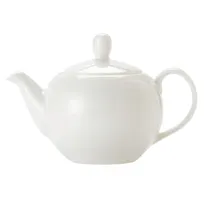 product of Libbey 840-901-152 Porcelain Teapot, 15.25 oz, 2.875" Dia x 3.25" H, Bright White Finish - 12/Case