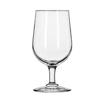 product of Libbey 8411 Banquet Goblet Glass, 11 oz, Partially Tempered, Safedge® Rim, 6" H x 3" D - 36/Case