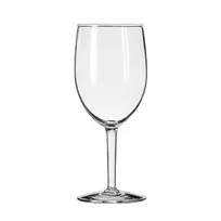 product of Libbey 8456 Goblet Glass – 10‑12 oz Partially Tempered Clear Glass with Safedge® Rim, 24/Case
