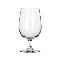 product of Libbey 8513SR Water Goblet – 16 oz D.T.E. Glass, 6‑3/8" H x 2‑7/8" T, 3‑1/2" Dia - 24/Case