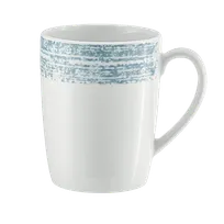 product of Schonwald 9015630-63072 China Mug, 10-1/8 Oz Porcelain, Blue, 4" H x 3-1/8" T x 2-1/2" D - 6/Case