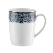 product of Schonwald 9015630-63076 China Mug 10-1/8 oz Stone Porcelain Blue Stone 4"H 3-1/8"W 2-1/2"D - 6/Case