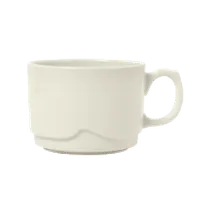 product of Libbey 902903005 - Barista™ Flint China Cup, 12 oz (5" Dia x 2-7/8" H), Stackable, Large, 24/Case