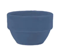 product of Libbey 903043370 Bouillon Cups, 8 Oz, 4" Dia x 2-1/8" H, Porcelain, Blue Cantina® Pattern - 36/Case