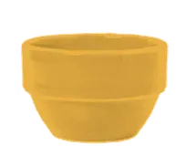product of Libbey 903044370 - 8 oz Bouillon Cup, 4" Dia x 2-1/8" H, Saffron Porcelain, Cantina Pattern- 36/Case