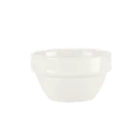 product of Libbey 905356011 Ramekin, 2-1/4 oz, 2.5" Dia x 1.5" H, Rideau White Porcelain, Stackable - 36/Case