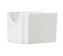 product of Reserve By Libbey 911190029 Sugar Packet Holder, 3" x 2-7/8" x 2-3/8" Bone China White - 12/Case