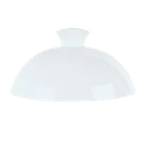 product of Libbey 911194899 - Casserole Lid, 5"¼ Dia x 2"¾ H, Aluma White Porcelain, Oven Safe 350°F - 24/Case