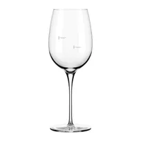 product of Reserve by Libbey 9123/U223A Wine Glass, 16 oz Pour‑Control 5 oz & 8 oz Marks, Glass - 12/Case