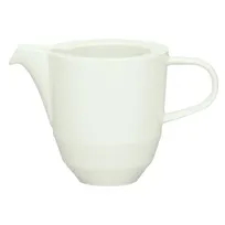 product of Schonwald 9124730 Creamer Pitcher, 10 oz (3-5/8"x2-1/4"x4"), BoneWhite Porcelain Handle - 6/Case