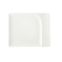 product of Schonwald 9132620 - Rectangular China Platter 7-7/8" Porcelain, White, Microwave Safe - 12/Case