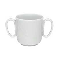 product of Schonwald 9185631 - Donna China Mug, 10.5 oz, 3-3/8" H x 3-1/4" T, Porcelain, White - 6/Case