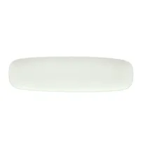 product of Schonwald 9212250 BoneWhite Porcelain Oval Platter, 19.75" x 5.63", Coupe Rim, Oblong Shape - 2/Case