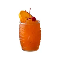 product of Libbey 92142 - Tiki Glass, 16 oz Capacity, 4-5/8" H x 3-1/2" D, Non‑Tempered Glass - 12/Case