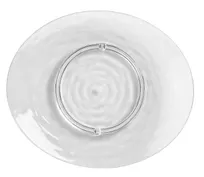 product of Libbey 92398 - Oval Clear Tritan™ Snack Plate, 8" x 6-7/8" x 1", BPA‑Free - 12/Case