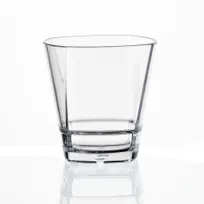 product of Libbey 92442 Double Old Fashioned Glass, 12 oz Clear Tritan™ Plastic, Dishwasher Safe - 12/Case
