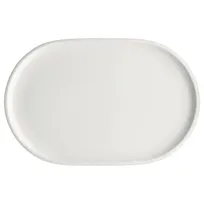 product of Schonwald 9252230 Oval China Platter 11-7/8" x 7-5/8" x 1" Porcelain White Microwave Safe - 6/Case