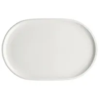 product of Schonwald 9252236 - Porcelain Platter, 14" x 9" x 1", Coupe Rim, Microwave/Dishwasher Safe - 4/Case
