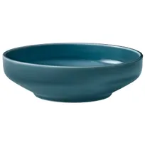 product of Playground 9256619E - Round Porcelain Bowl, 7-1/2" Dia x 2-1/2" H, 33 oz, Petrol Blue - 3/Case