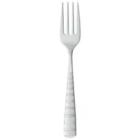 product of Libbey 938-038 Salad Fork, 7" Banded Handles, 18/10 Stainless Steel, Mirror Finish - 12/Case