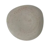 product of Schonwald 9381215-63043 Porcelain Plate, 6.125" Round, Light Gray Coupe Rim - 12/Case