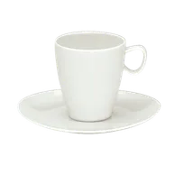 product of Schonwald 9396909 - Round Porcelain Saucer 5.5" Dia., Grace Pattern, Continental White, 1-5/8" Well -12/ Case