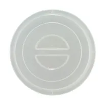 product of Schonwald 9441270-70411 Plate Cover - Clear 10.25" x 1.5" BPA-Free, Dishwasher Safe - 6/Case