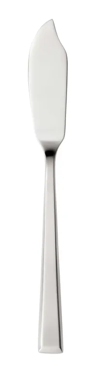 product of Libbey 946-452 Fish Knife – 7" Beveled, 18/10 Stainless Steel, Santorini Satin Finish - 12/Case