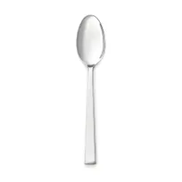 product of Reserve by Libbey 947001 Teaspoon, 6-3/8" Beveled, 18/10 Stainless Steel Finish - 12/Case