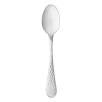 product of Reserve By Libbey 949007 - Demitasse Spoon, 4-1/2" Hammered, 18/10 Stainless Steel, 4.5" - 12/Case