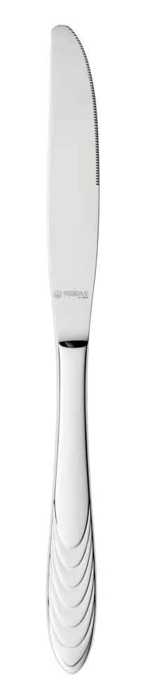 product of Reserve by Libbey 950 5501 Knife - 8¼" 13/0 Blade 18/10 Solid Handle, Mirror Finish - 12/Case
