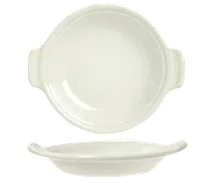 product of Libbey 950027745 - Shirred Egg Dish, 12 oz (8½"x7⅜"), China, Casablanca Pattern, Oven Safe 350°F - 24/Case