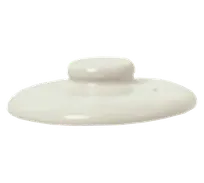 product of Libbey 950027752 Casserole Cover Lid, 5" Diameter, #2, Flint, Ovenware, Oven Safe to 350°F - 36/Case