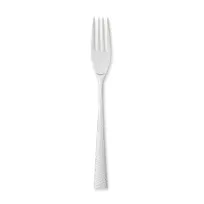 product of Reserve by Libbey 953027 Dinner Fork - 8-1/4" Hammered Finish, 18/10 Stainless Steel Safe - 12/Case