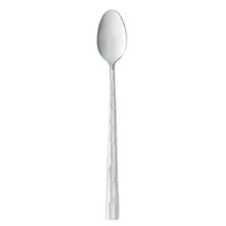 product of Reserve by Libbey 954021 Iced Tea Spoon, 7 1/2" Handle, 18/10 Stainless Steel, Finish, Forest - 12/Case