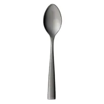 product of Reserve by Libbey 957002 Dessert Spoon, 7-1/4" Curved, Gunmetal PVD, 18/10 Steel, - 12/Case
