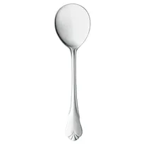 product of Libbey 967016 - Soup Bouillon Spoon, 6-1/8" Length, 18/0 Stainless Steel, Diana Finish - 36/Case