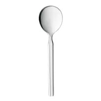 product of Libbey 969016 - Soup Bouillon Spoon, 6¼" Length, 18/8 Stainless Steel, World Collection - 36/Case