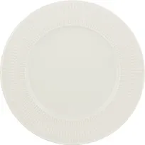 product of Schonwald 9820073 Round Porcelain Plate, 9" Diameter x 7/8" Height, Embossed Rim - 6/Case