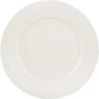 product of Schonwald 9820076 - 10.125" Round Porcelain Plate, Flat Embossed Rim, Vibes Design - 6/Case