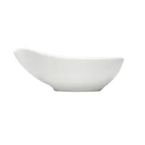 product of Schonwald 9826109 Oval Porcelain Bowl - 1-Ounce, 3 1/2" L x 2⅞" W x 1⅜" H, Dishwasher Safe - 6/Case