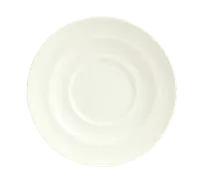 product of Reserve by Libbey 987659393 Saucer, 6.5" Dia., Round Vitrified Porcelain, Silk Finish - 36/Case