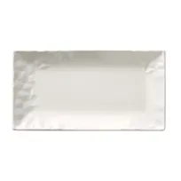 product of Reserve by Libbey 988001258 Porcelain Platter 11" x 6" Vitrified Finish Polished Foot - 12/Case